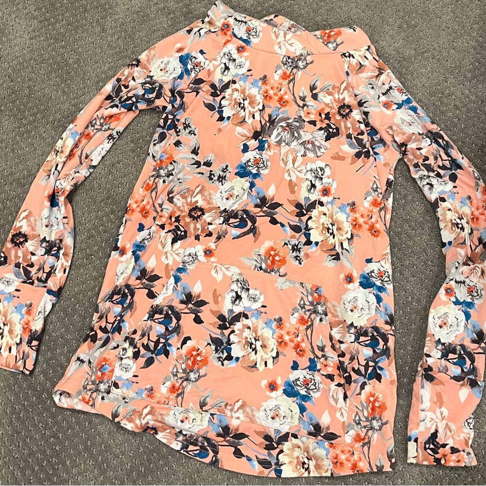 Lularoe Amber Hooded Long Sleeve Women's Top - Size XS